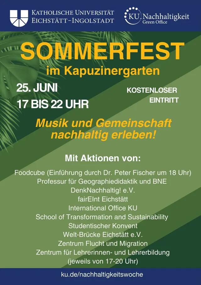 Plakat Sommerfest