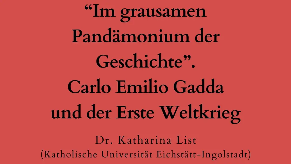 Vortrag - Dr. Katharina List