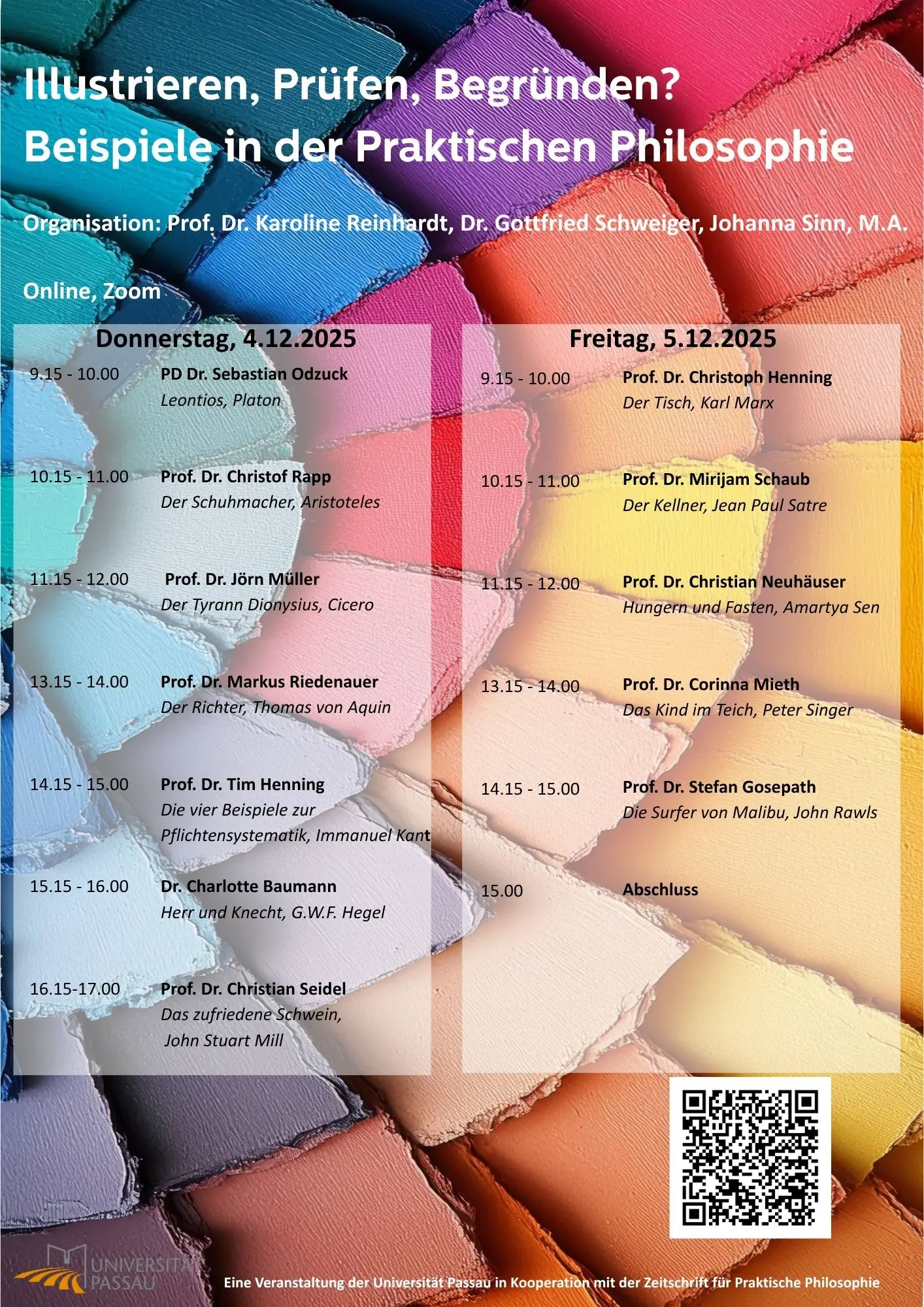 Beispiele in der Praktischen Philosophie_Programm