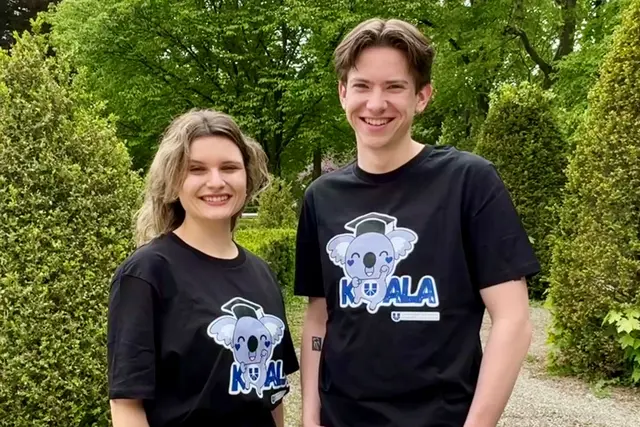 Unser KUala-Entdeckerteam (Ronja und Eric)