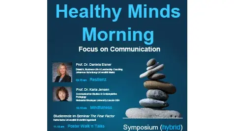 Poster Healthy Minds Morning