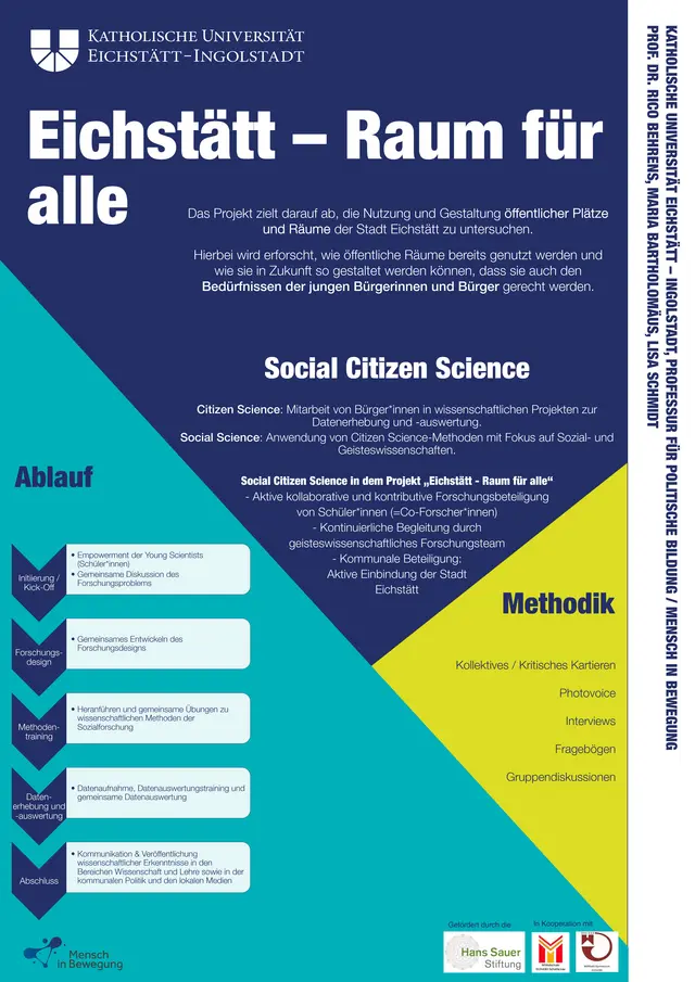 Poster Eichstätt - Raum für alle