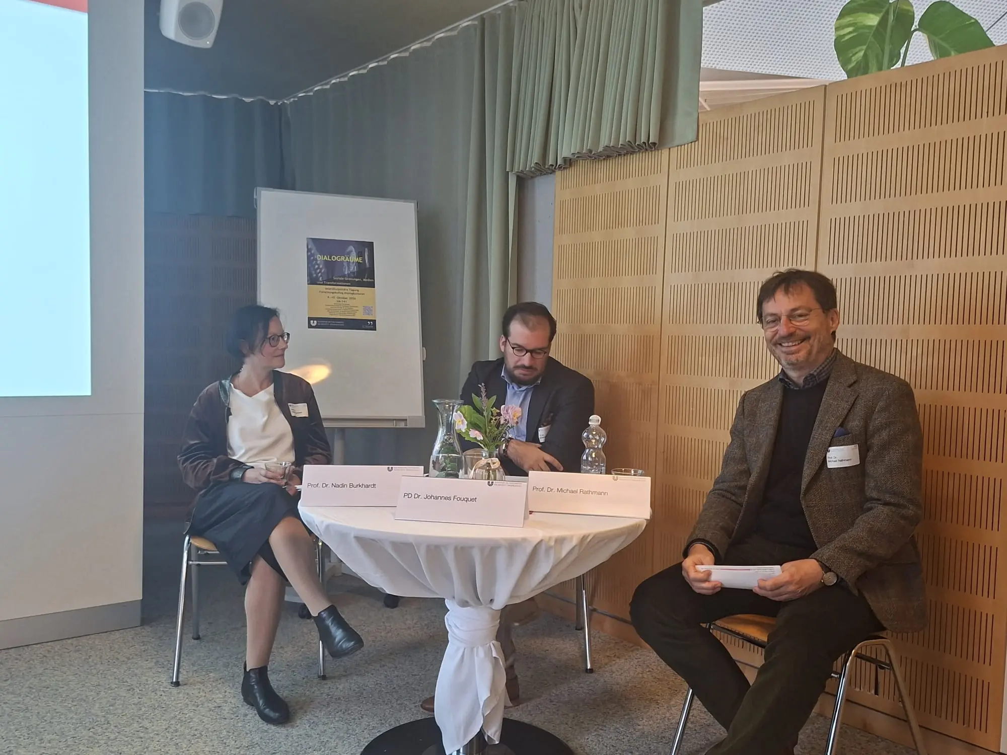 Tandem 4: Nadin Burkhardt, Johannes Fouquet und Michael Rathmann (von l. nach r.)