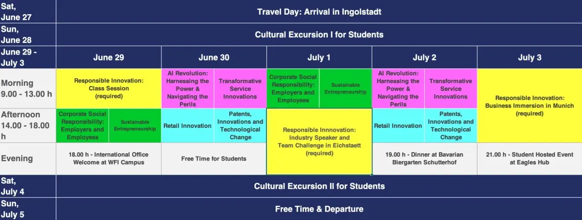 WFI Summer School 2026