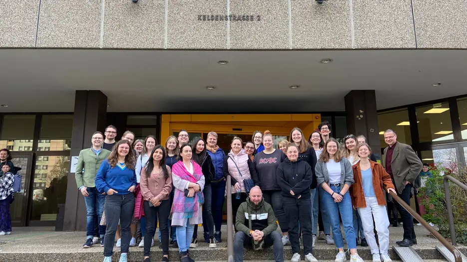 Studierendengruppe in Wien