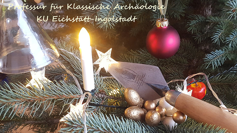 Frohes Fest wünscht die Klassische Archäologie an der KU