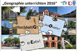Logo des 17. Bayerischen Schulgeographentages 2016 in Eichstätt