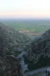 Blick vom Kloster Rabban Hormizd über Notre Dame des Semences Richtung Mossul