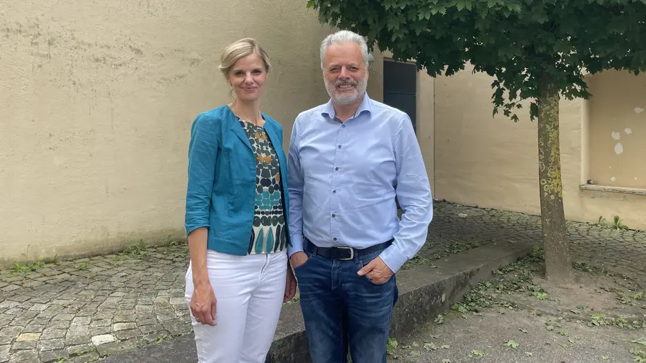 Karin Koziol & Prof. Dr. Harald Pechlaner (© Prof. Dr. Pechlaner)