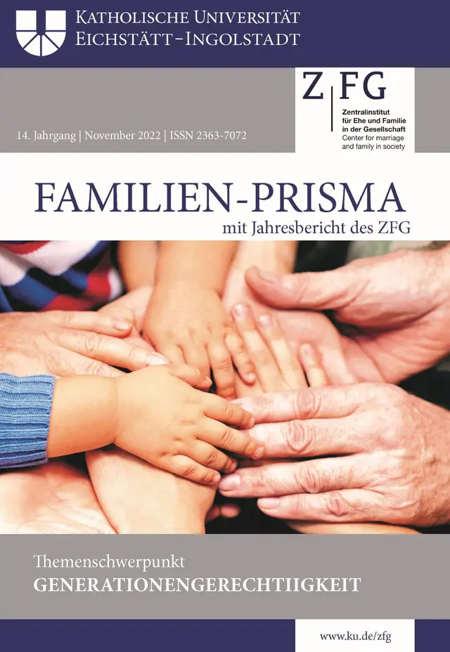 Familien-Prisma 2022 Generationengerechtigkeit