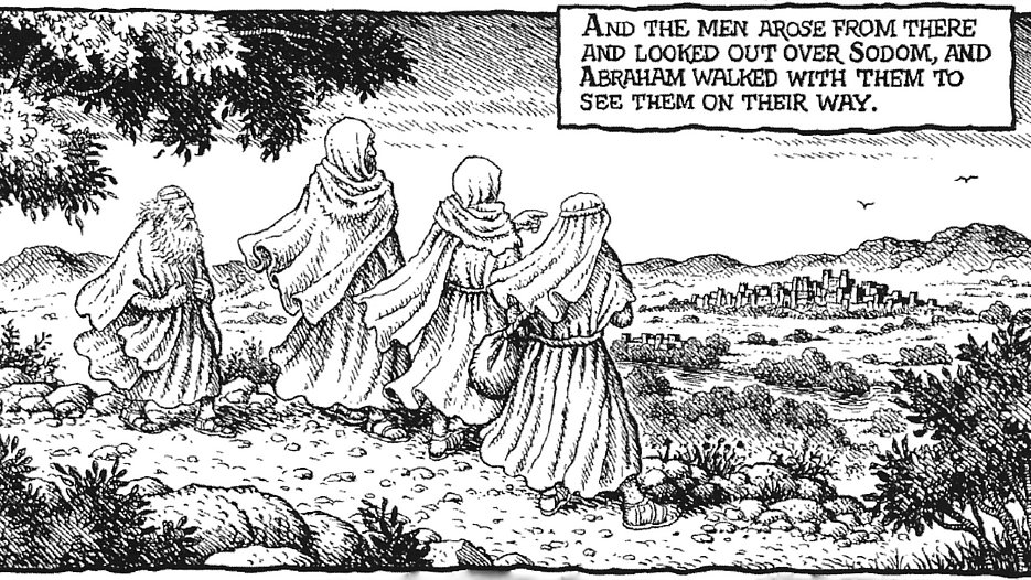 Abraham und die drei Besucher