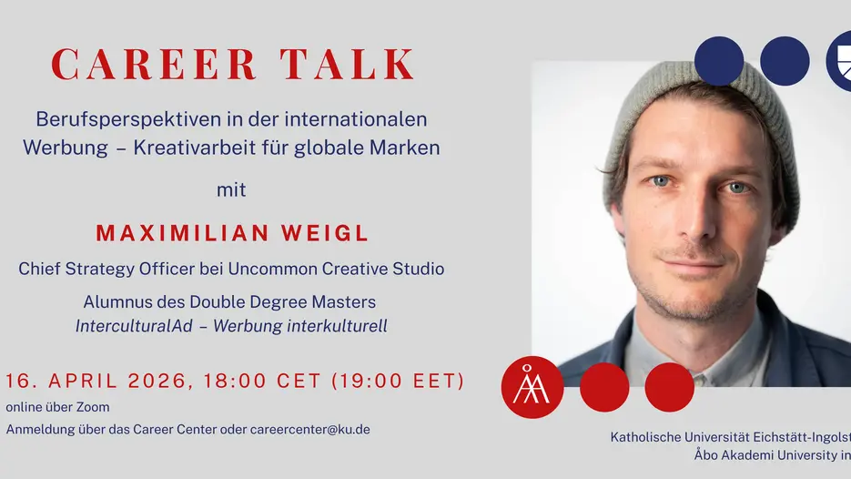 Career Talk mit Maximilian Weigl