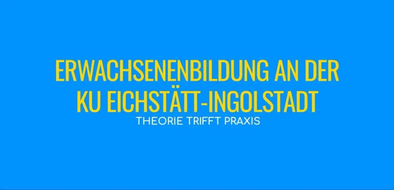 Erwachsenenbildung Aufbaustudium