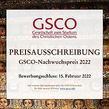 Titelbild GSCO-Nachwuchspreis