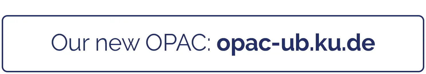 Link to our new OPAC