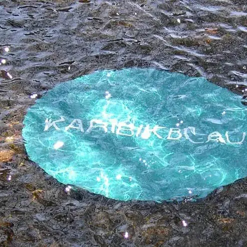 Blau im Fluss Petia Knebel 2003