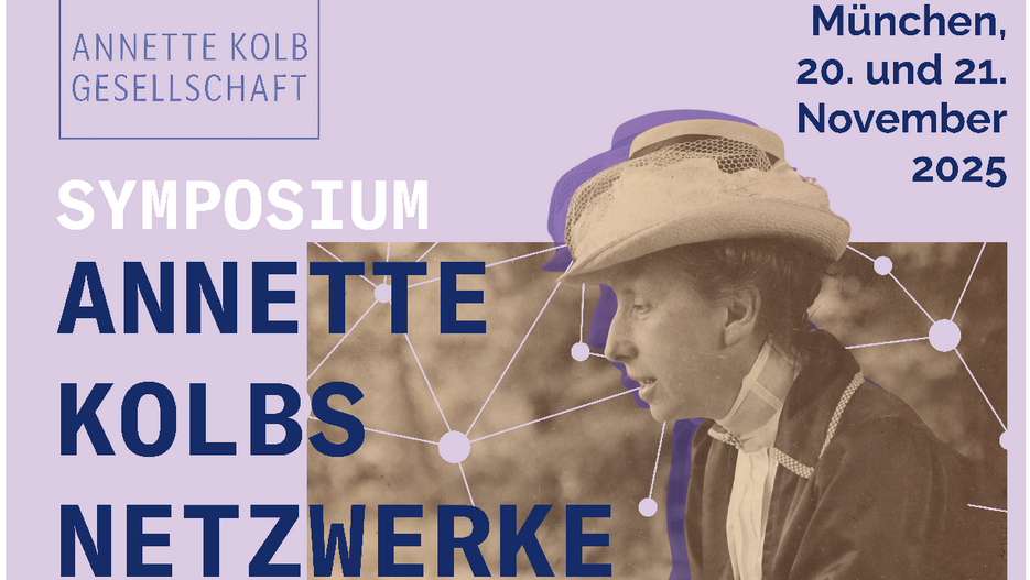 Plakat "Annette Kolbs Netzwerke"
