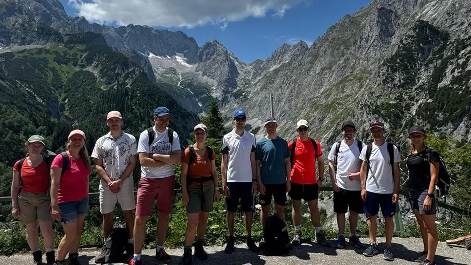Gruppenbild Institutswanderung