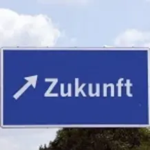 Zukunft-Schild