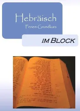 Bild zum Ferienkurs Hebr&auml;isch