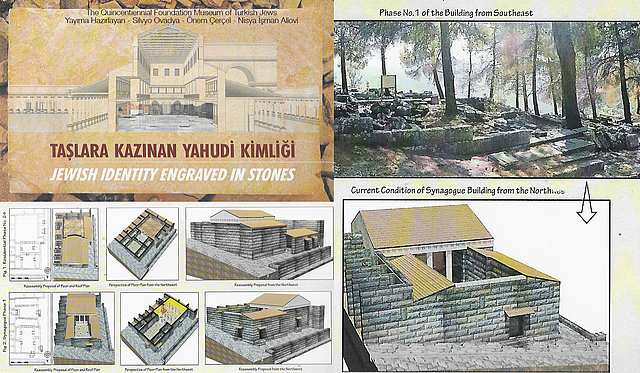 3-D Rekonstruktion der Synagoge in Priene