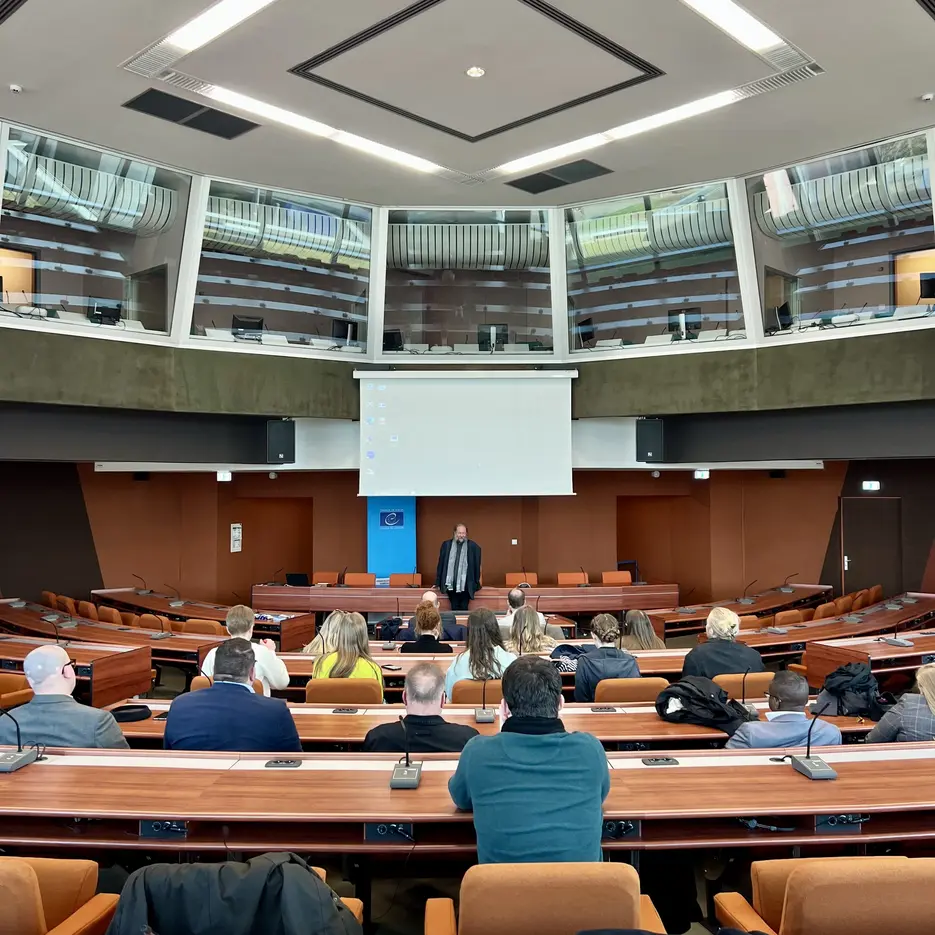 Fachvortrag im Europarat