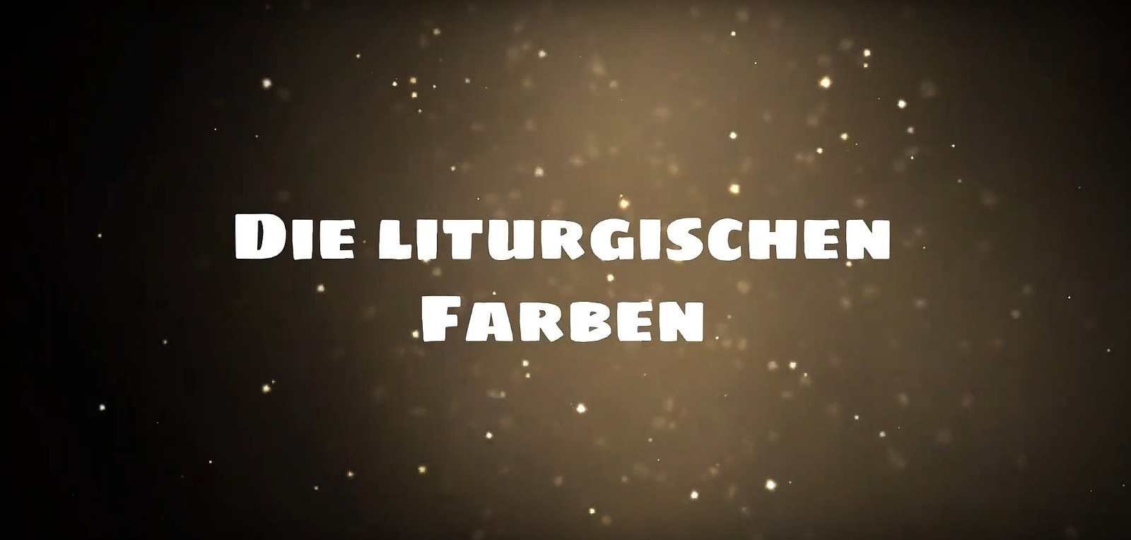 Screenshot des Videos: How-to-Gottesdienst zu liturgischen Farben