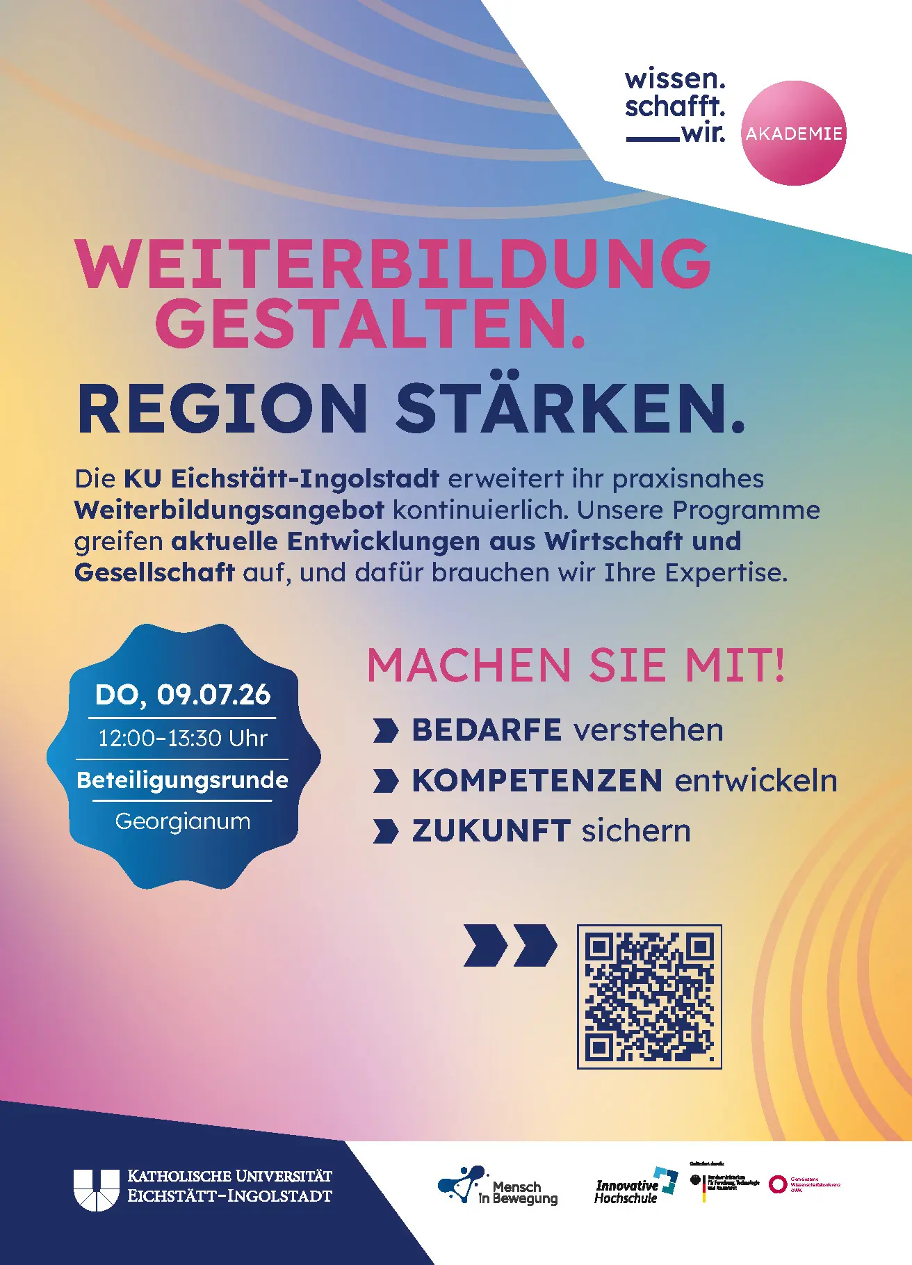 Flyer Beteiligungsrunde 09.07.26