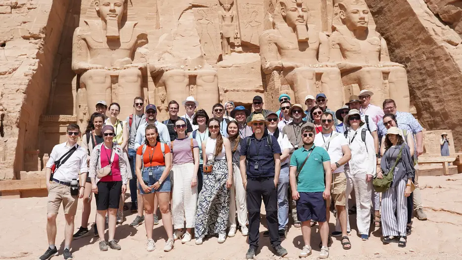 Gruppenbild Abu Simbel