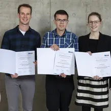 Preisträgerinnen und Preisträger des GOR Young Researchers Awards 2025.