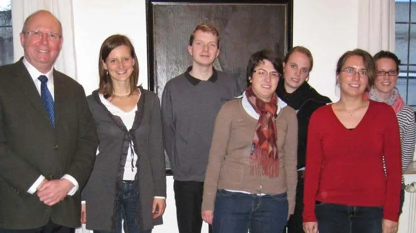Gruppenfoto mit Gastredner Dr. Blum