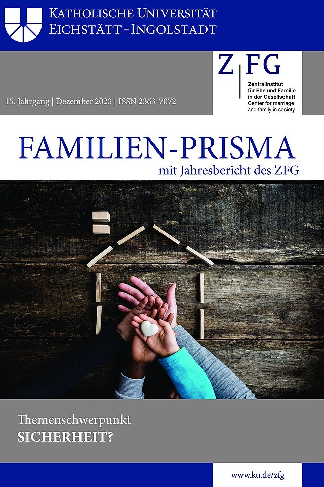 Familien-Prisma 2023 Sicherheit Titelseite