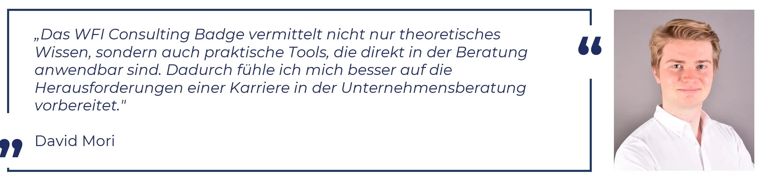 Aussagen unserer Studierenden