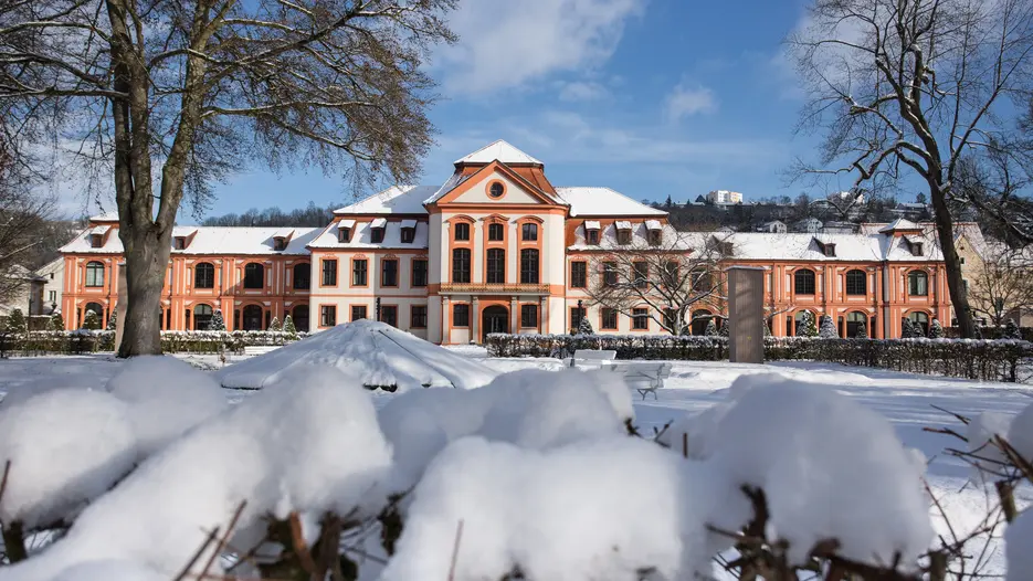 Sommerresidenz im Winter