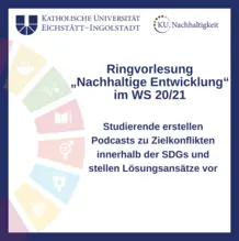 Podcast Zielkonflikte SDG
