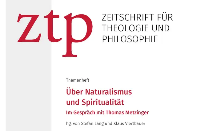 Buchcover &Uuml;ber Naturalismus und Spiritualit&auml;t. Im Gespr&auml;ch mit Thomas Metzinger