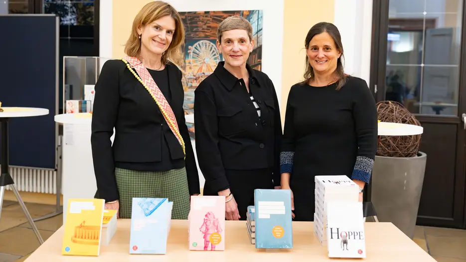 Friederike Reents, Felicitas Hoppe und Katharina Karl