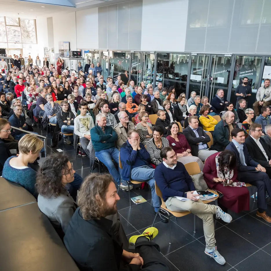 Insgesamt kamen 500 Besucherinnen und Besucher zum Zukunftsforum.