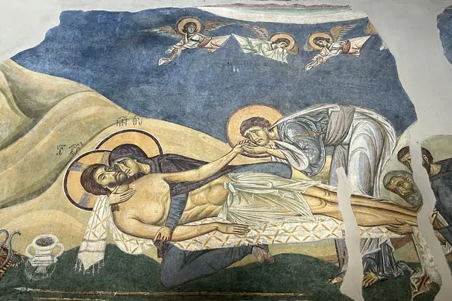 Beweinung Christi, Kloster Nerezi