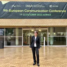 Prof. Dr. Annika Sehl auf der ECREA-Tagung in Aarhus