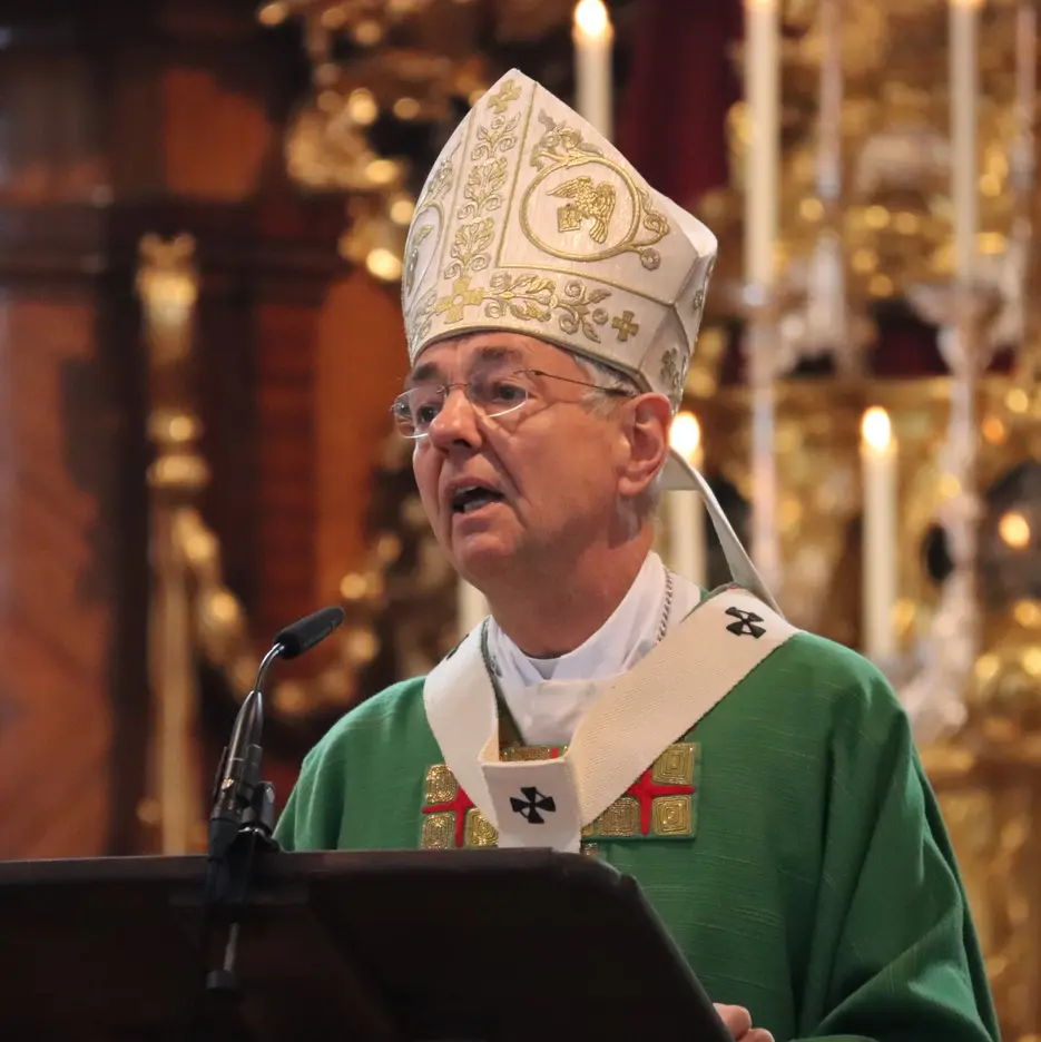 Den katholischen Gottesdienst zum Semesterstart in der Eichstätter Schutzengelkirche zelebrierte der Bamberger Erzbischof Dr. Ludwig Schick.