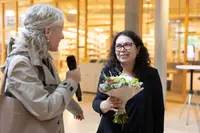 Dr. Claudia Vel&aacute;zquez-Schobert, Kuratorin der Ausstellung
