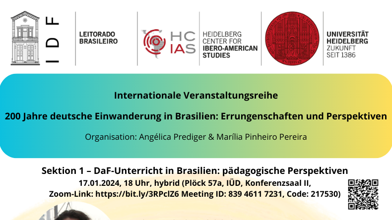Internationale Veranstaltungsreihe: 200 Jahre deutsche Einwandung in Brasilien