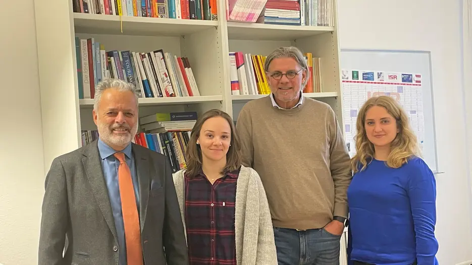 Prof. Pforr zu Gast am Lehrstuhl Tourismus