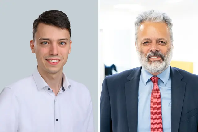 Felix Hiemeyer (links) und Harald Pechlaner 