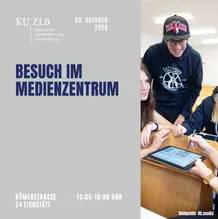 Besuch im Medienzentrum