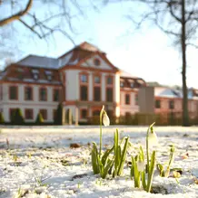 Sommerresidenz mit Schneegl&ouml;ckchen