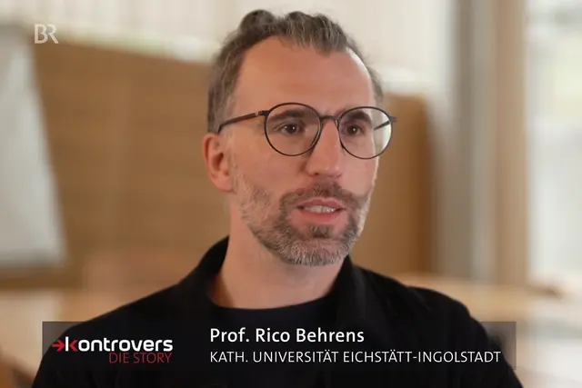 Rico Behrens beim BR-Interview