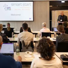 [Prof. Dr. Heiner Böttger, part of the management team of the new European Teacher Academy at the KU, welcomed the international project partners to Eichstätt.