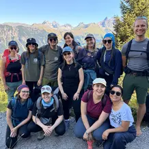 Gruppenbild Berge